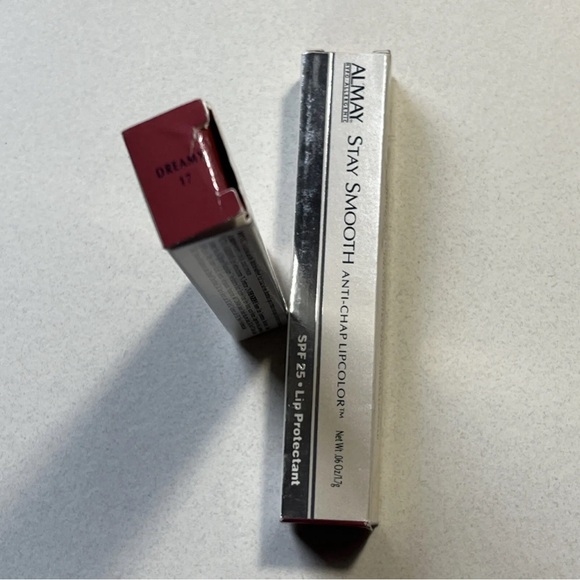 2x ALMAY Stay Smooth Anti-Chap Lipcolor with SPF 25 - Lip Protectant #17 DREAMY - Picture 7 of 7